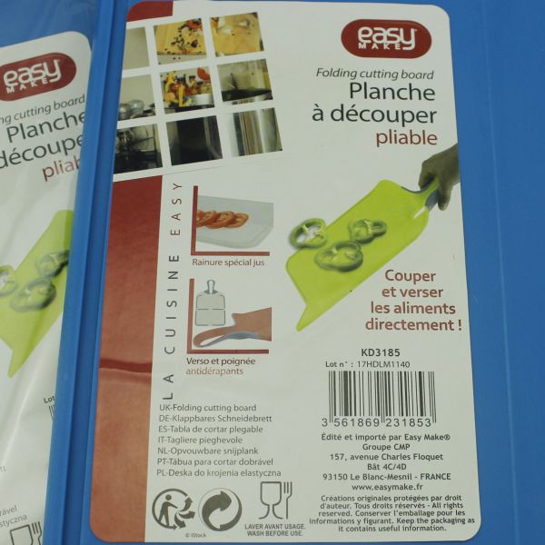 PP Antibacterial Chopping Board , Household Plastic Cutting Board With Handle