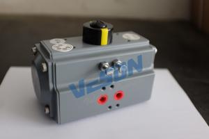 Wholesale PTFE Coated pneumatic rotary Actuator , ISO5211 / DIN3337 Pneumatic Piston Actuator rack and pinion from china suppliers