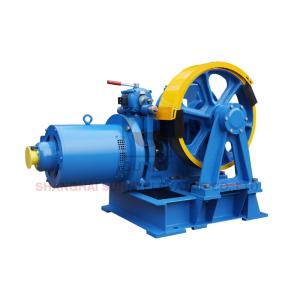 VVVF Elevator Traction Machine Traction Elevator Components With Right Sheave