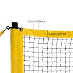 Professional Beach Volleyball Net Size 1.2 X 0.4m For Camping Trips