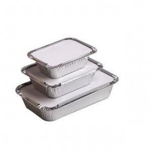 Wholesale Recycle Foil Food Storage Containers , Catering Aluminium Foil Pie Dishes Eco Friendly from china suppliers