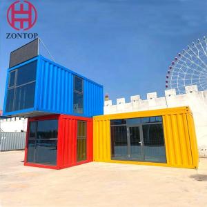 Wholesale Zontop Modern Flat Pack Portable Living 40ft Luxury China Prefab Homes 3 Bedroom Prefabricated Container House from china suppliers