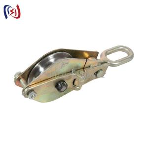 Wholesale 100KN Steel Hoisting Tackle Transmission Line Stringing Tools from china suppliers