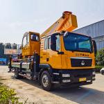 Hot Selling 6 Wheels telescopic boom 50 m high altitude working truck