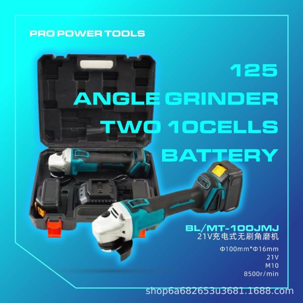 Cordless Lithium-Ion Multi-Function Angle Grinder - Cutting, Polishing, Grinding & Sanding Tool