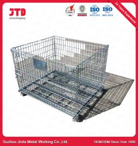 Wholesale Chrome Plated Wire Cage Storage Baskets Used In Supermarket And Warehouse from china suppliers