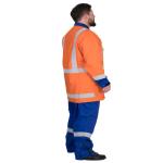 CN88 12 Orange Flame Retardant Overalls Men For Welding