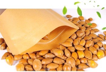 food kraft paper bag Waterproof Stand Up Laminate Kraft Paper Bag For Food Packaging Coffee Bags