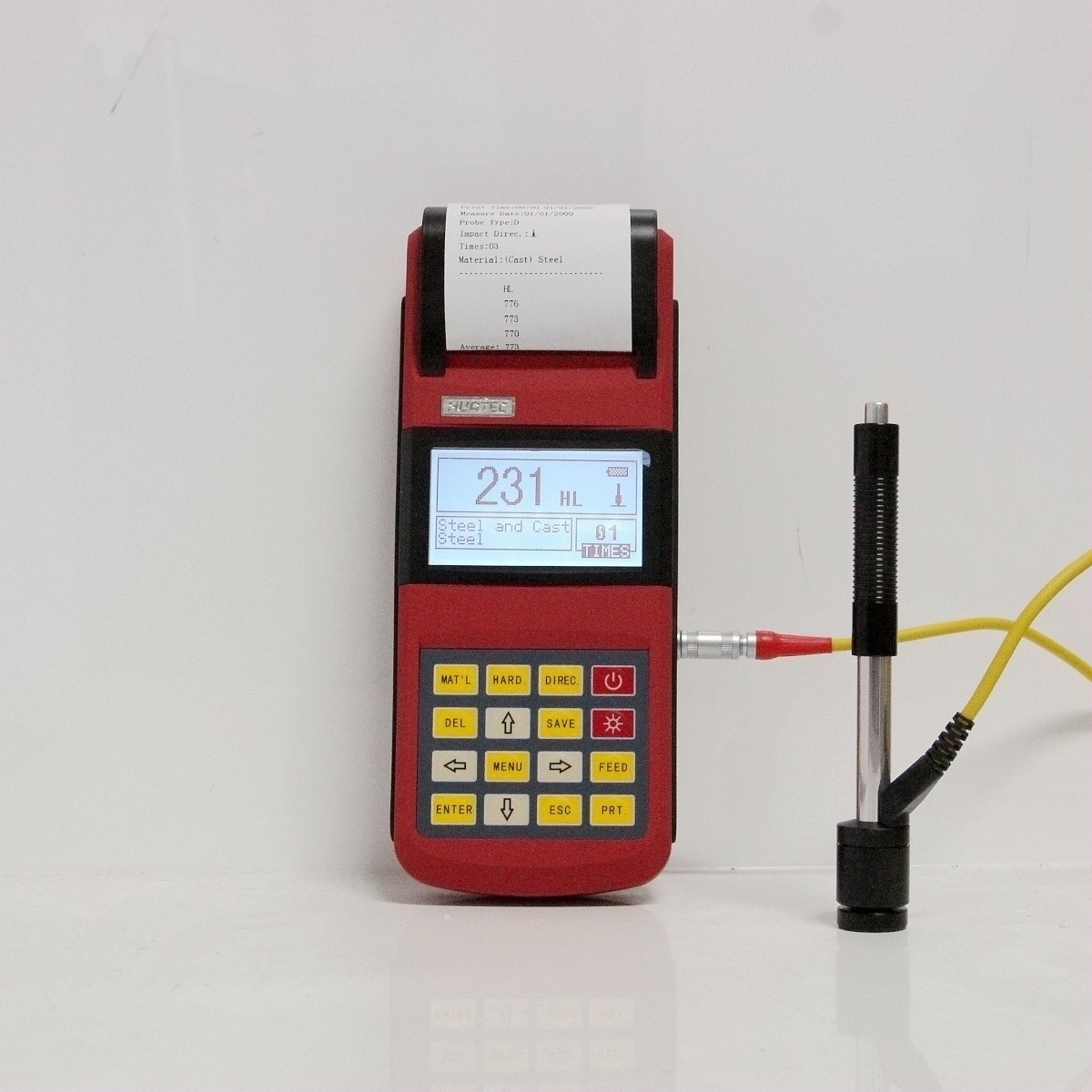 LED Display, High precision portable hardness tester RHL160, Mutifunction Porta