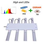 Seed Starting Dimmable LED Grow Lights Bars 50000 Hours Lifespan