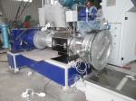 Double Stage Recycled Granule Single Screw Extruder , Bottle Flake Pellet