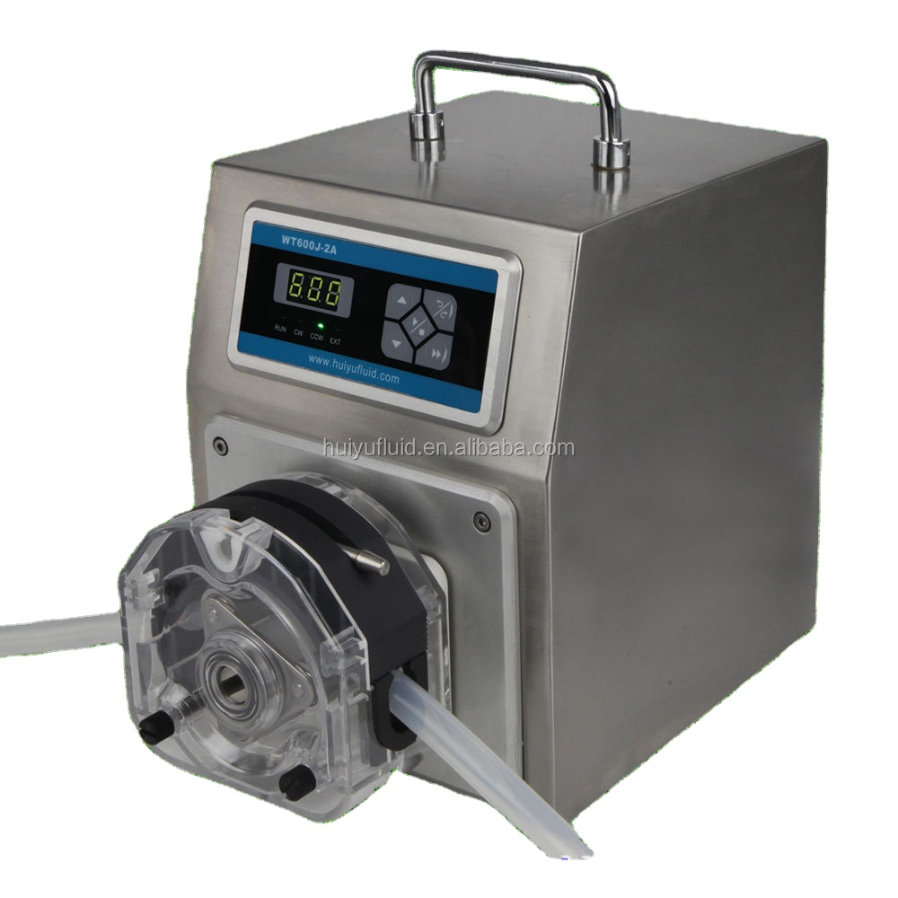 6l/min stainless steel housing peristaltic pump
