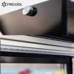 Single Temperature 450L Open Air Curtain Merchandiser 110V 60HZ