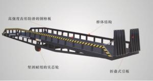 Wholesale Hot sale! Mobile hydraulic dock ramp DCQY8-0.8-forklift cargo handling auxiliary equipment from china suppliers
