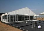 Huge Exhibitions Tent With Strong ABS Walls, Curved Tent Waterproof