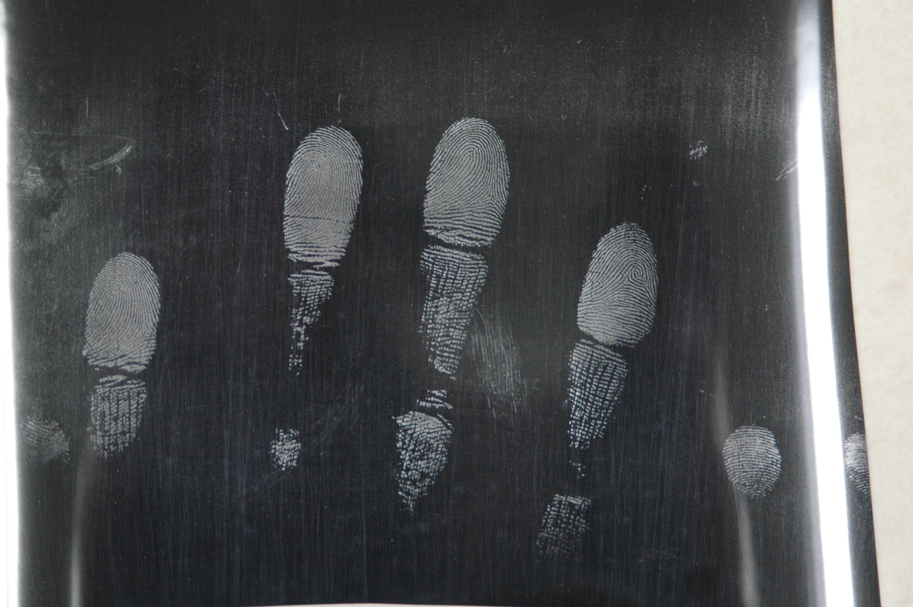 C075 Silver magnetic fingerprint powder