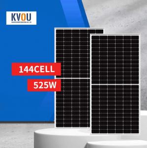 Wholesale On / Off Grid Solar System Monocrystalline 525W Solar Panel Roof Installation from china suppliers