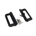 Aluminum Alloy 168mm Double Sided Handles Distance 16mm Leaves for Sliding Door