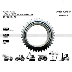 Wholesale View Image Tooth Number E306E Excavator Travel 2 Stage Planet Gear Box for Road Engineering Construction Foundation Construction from china suppliers