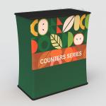 180g 240g Promotion Table Counter Pop Up Trade Show Hydraulic Podium Desk