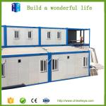 prefabricated duplex steel frame container modular camp house for sale in greece