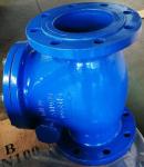 DI Construction Flanged Swing water check valve with Cast iron / Ductile Iron