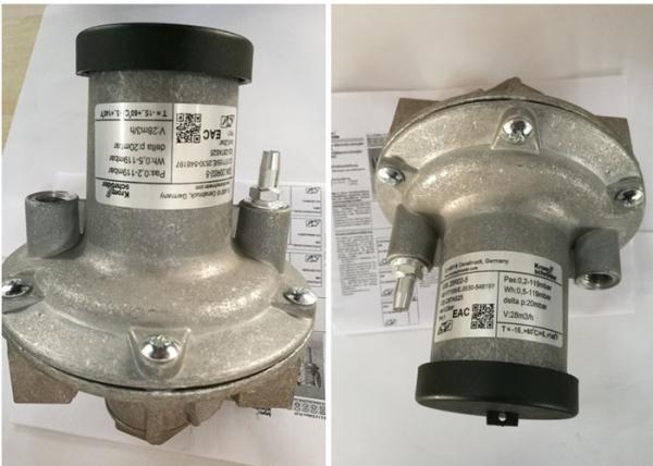 Krom Schroder Brand Gas Pressure Regulator Valve 200 Mbar Operation Maximum