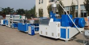 Wholesale PVC Furniture Foam Board Machine , Automatic Double Conical Screw Extruder from china suppliers