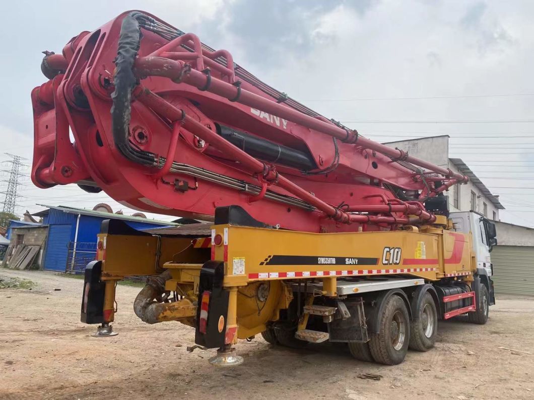Concrete Pump Truck 52 Meters Installed Mercedes Chassis, Good Price