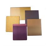 OEM ODM Construction Colored Stainless Steel Sheet 2000mm 2438mm Length