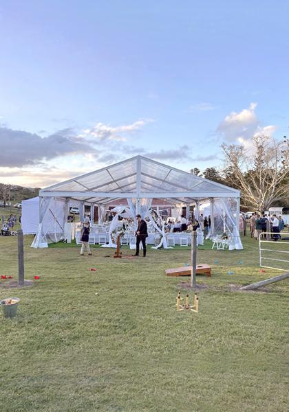 Clearspan Large Heavy Duty Marquee For Corporate Events And Logistics Warehousin