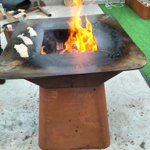 Wholesale Outdoor Kitchen Metal Bbq Grill Garden Backyard Steel Bbq Grill from china suppliers