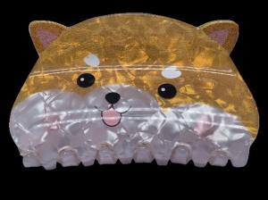 Wholesale Various Colors Acetate Hair Claw Manufacturer Dog Pattern For Various Seasons from china suppliers