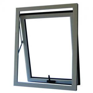 China High Wind Loading Swing Glass Aluminum Frame Windows Heat Radiation on sale