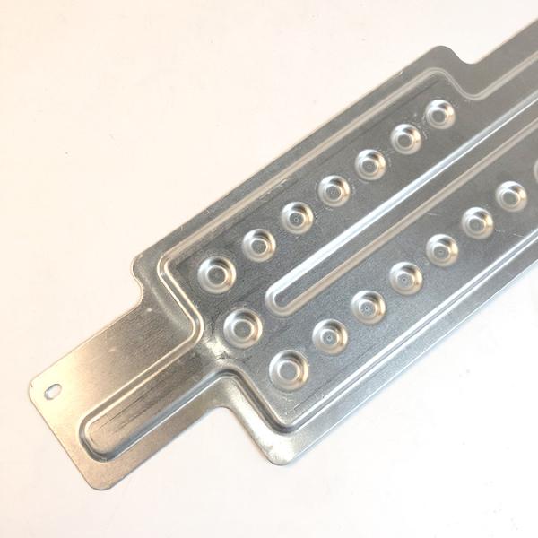 3003 Vacuum Brazing Aluminum Stamped Liquid Water Coolant Cooling Cold Plate For