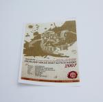 Candle Wine Label Stickers Gold Silver Stamping Spot UV Embossed Sticker