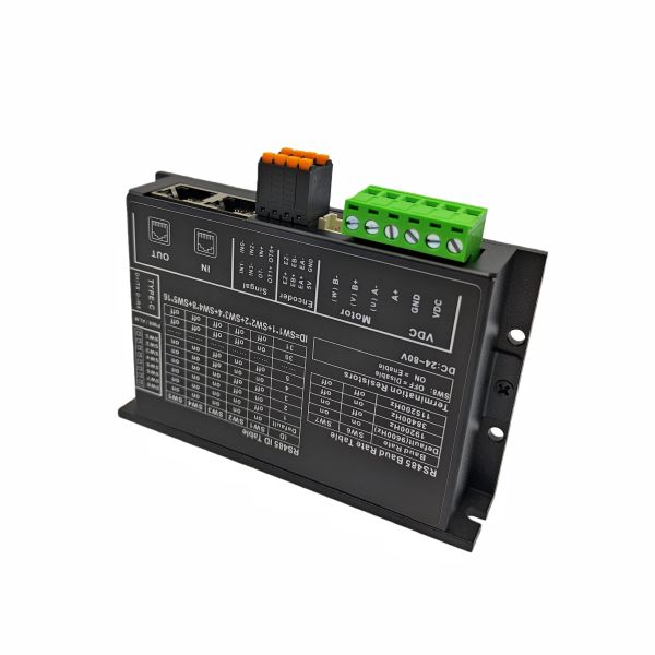 RC60 Bus-type ModBus Communication RS485 Closed Loop Stepper Motor Driver For 60 Flange Nema24 Stepper Motor