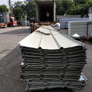 Wholesale 840mm build materials insulated roof sheet with 0.476mm thickness for caravan from china suppliers