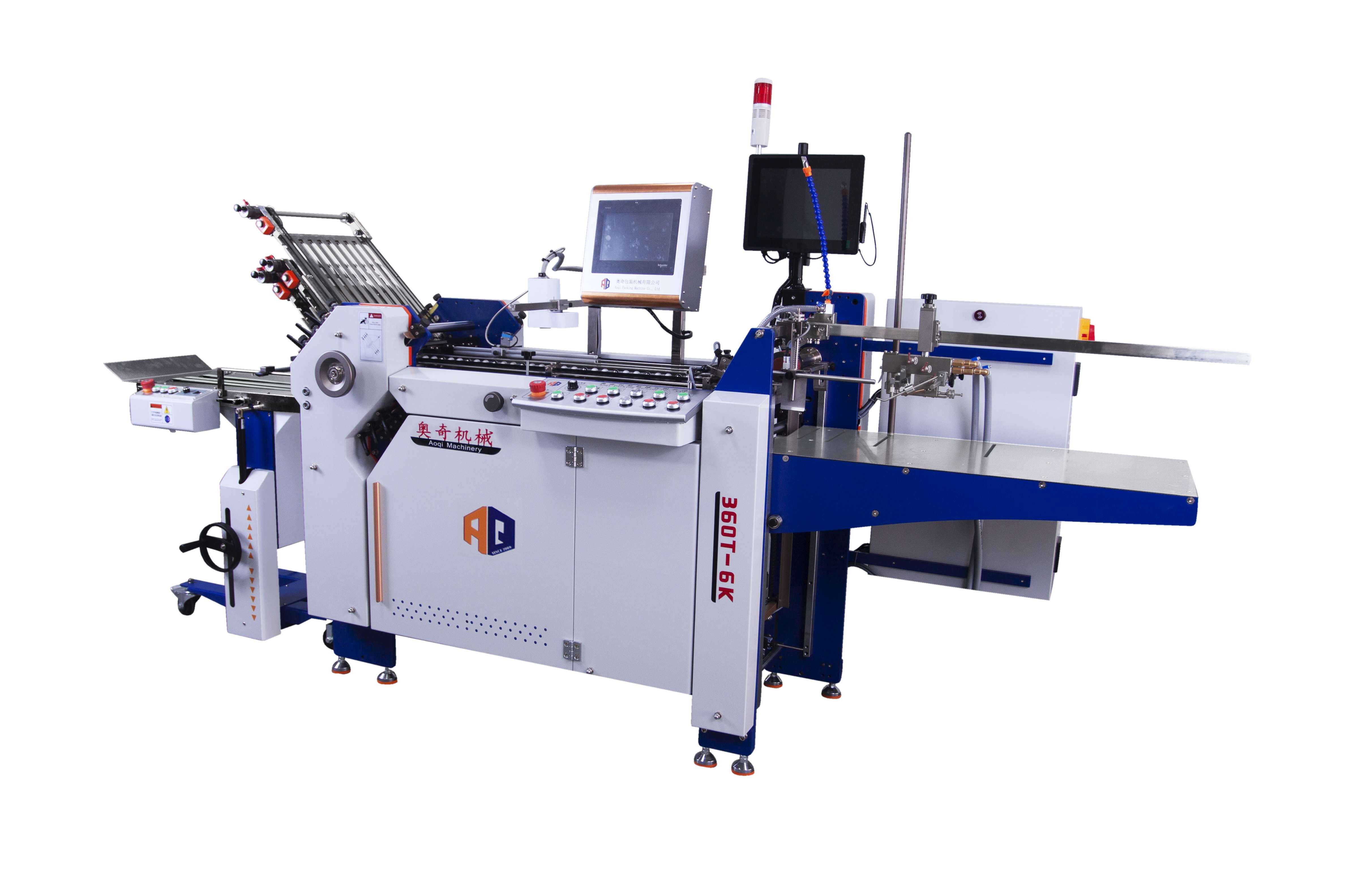 High Speed Automatic Folding Machine With Delivery Table For Commercial Manual Paper Folder