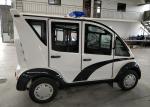 4kw AC Motor Electric Patrol Car / Electric Pickup Cart With Top Alarm Lamp Mini