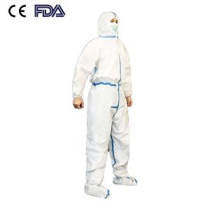 Wholesale Laboratory Full Body Disposable Coveralls , Non Sterilized Disposable Body Suit from china suppliers
