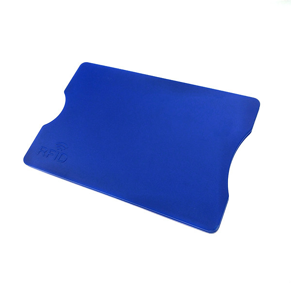 Durable Hard Plastic ABS RFID Blocking Card Sleeve Full Color Offset Printing