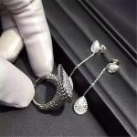 Jewelry factory in Shenzhen, China Bn Diamond Earrings 18k white gold yellow