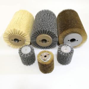 Wholesale Cylindrical Abrasive Wire Brush Roller For Restore Antique Wood from china suppliers