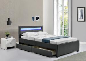 Wholesale 150x190cm Plywood Bed Frame King Size Big Cupboard Dressing Upholstered Platform from china suppliers