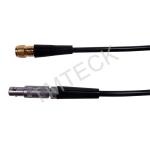 CL331 single UT cable lemo 00-microdot EQUV. Krautkramer CL331 ultrasonic cable