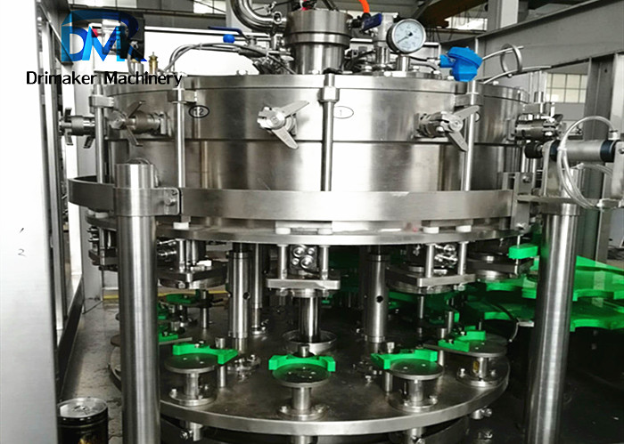 2 In 1 Can Filling Machine Rotary Liquid Filling Machine 1500bph