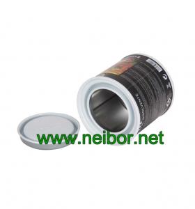 Wholesale 500ML leak proof round glue tin paint can welded tin container from china suppliers