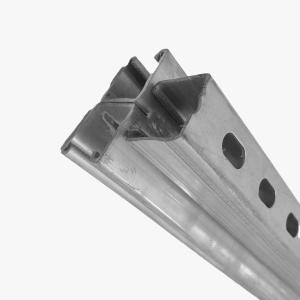 Wholesale 41mm Silver HDG Galvanised C Channel Metal Strut For Building from china suppliers