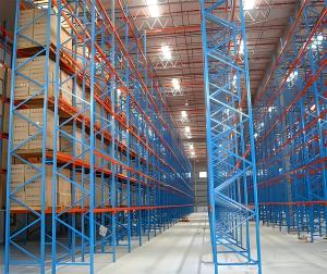 China Industrial Warehouse Heavy Duty Very Narrow Aisle Racking System Vna Rack Pallet on sale